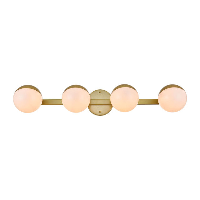 Elegant Lighting Majesty 4 Light 29" Vanity Light