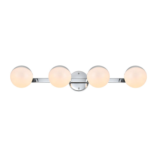 Elegant Lighting Majesty 4 Light 29" Vanity Light