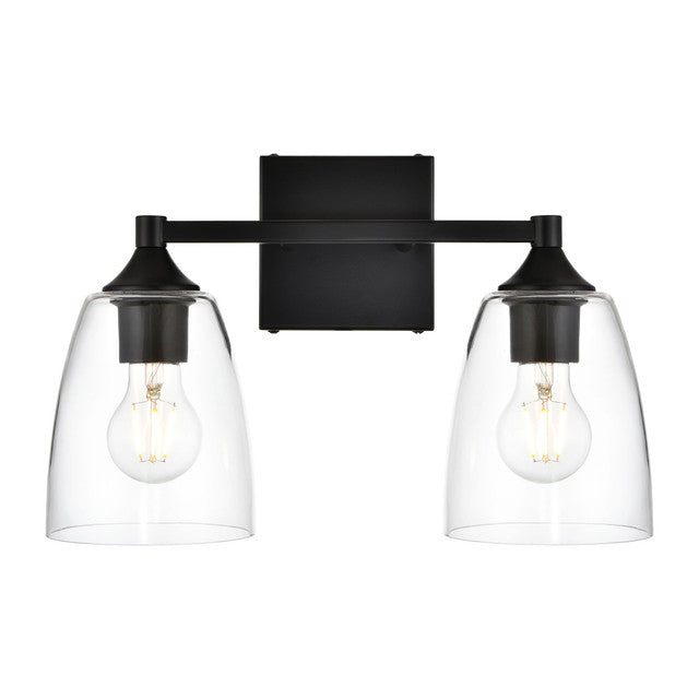 Elegant Lighting Gianni 2 Light 15" Vanity Light