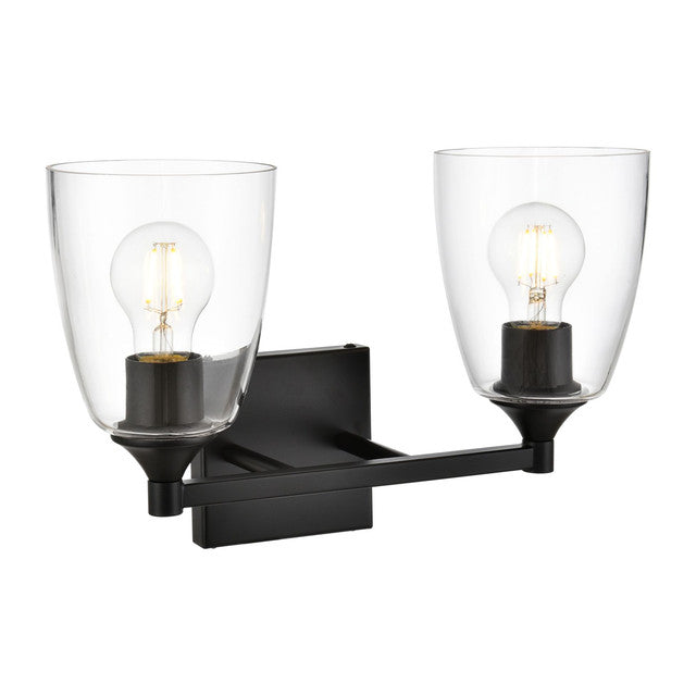 Elegant Lighting Gianni 2 Light 15" Vanity Light