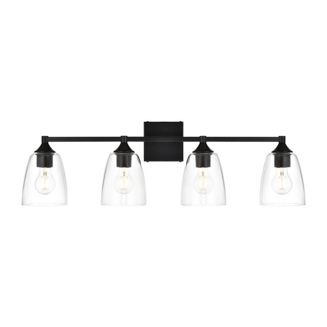 Elegant Lighting Gianni 4 Light 32" Vanity Light