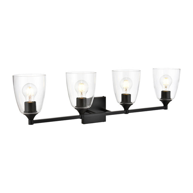 Elegant Lighting Gianni 4 Light 32" Vanity Light