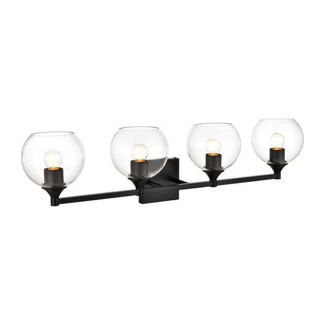 Elegant Lighting Foster 4 Light 33" Vanity Light