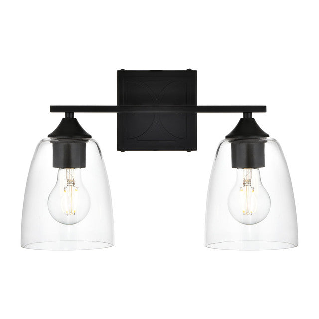 Elegant Lighting Harris 2 Light 15" Vanity Light