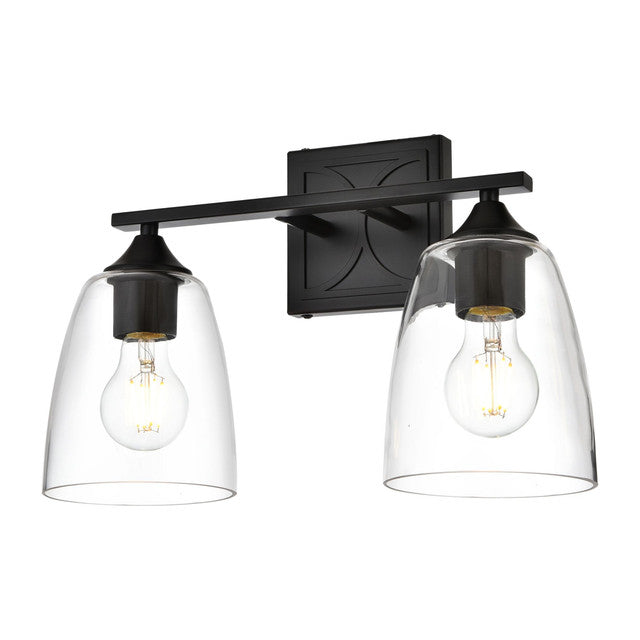 Elegant Lighting Harris 2 Light 15" Vanity Light