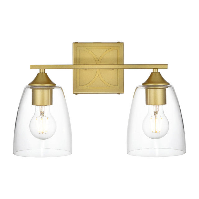 Elegant Lighting Harris 2 Light 15" Vanity Light