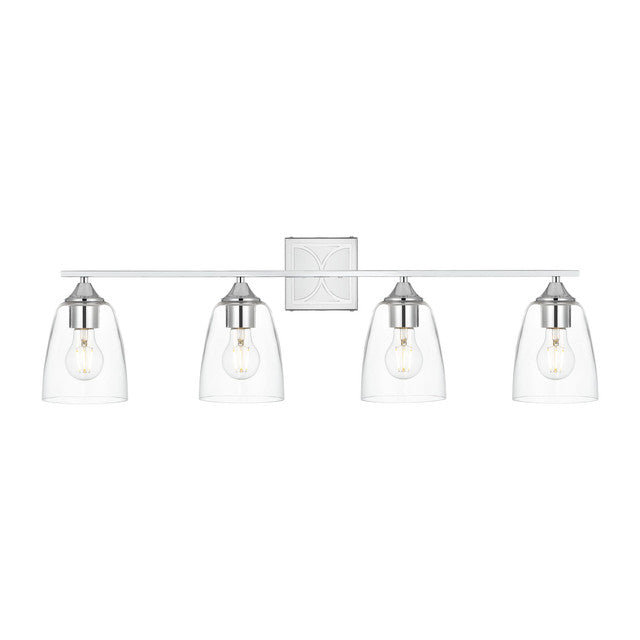 Elegant Lighting Harris 4 Light 34" Vanity Light