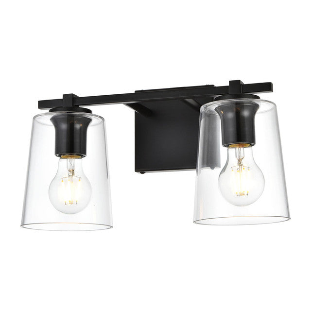 Elegant Lighting Kacey 2 Light 14" Vanity Light