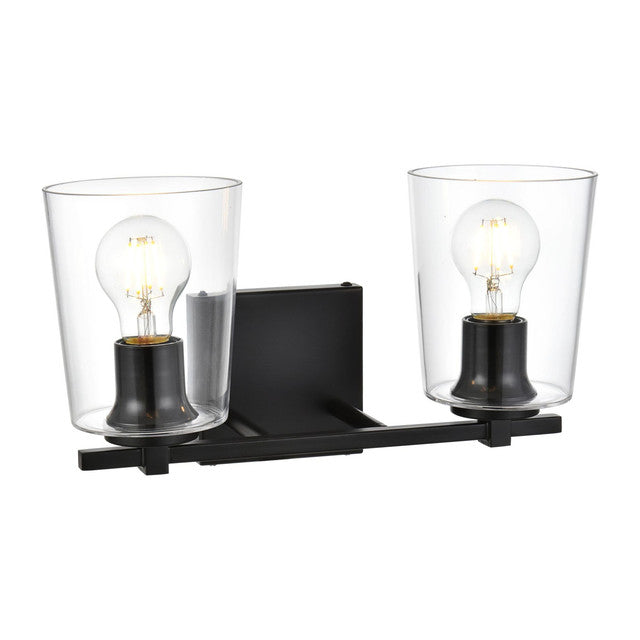 Elegant Lighting Kacey 2 Light 14" Vanity Light