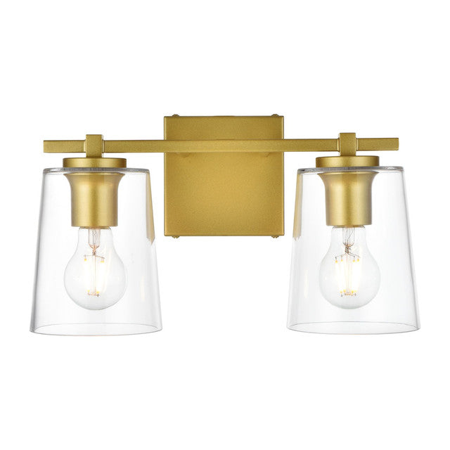 Elegant Lighting Kacey 2 Light 14" Vanity Light