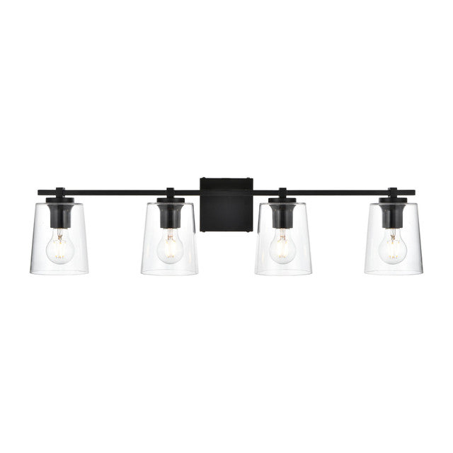 Elegant Lighting Kacey 4 Light 33" Vanity Light