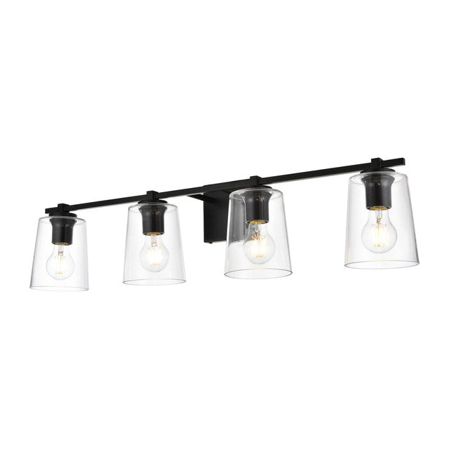 Elegant Lighting Kacey 4 Light 33" Vanity Light