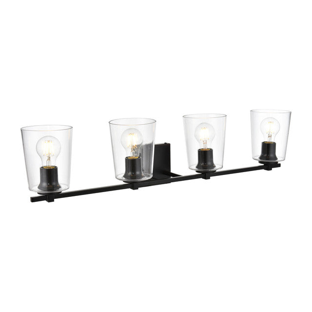 Elegant Lighting Kacey 4 Light 33" Vanity Light