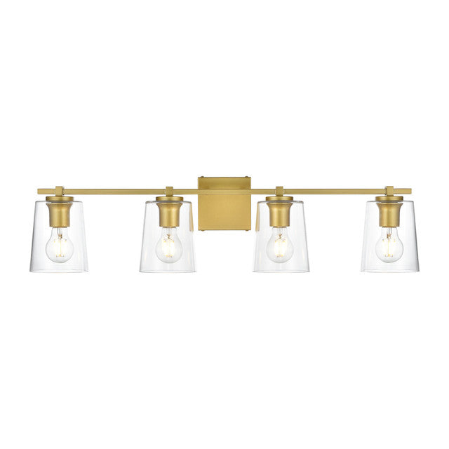 Elegant Lighting Kacey 4 Light 33" Vanity Light