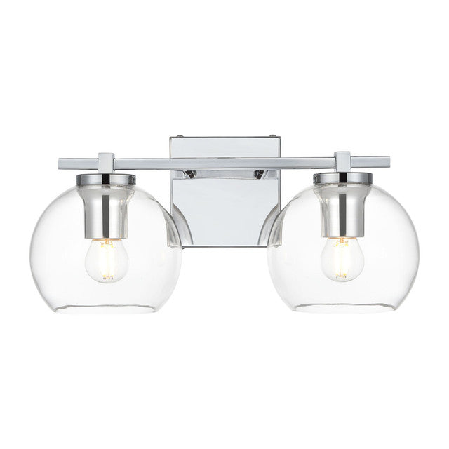 Elegant Lighting Juelz 2 Light 15" Vanity Light