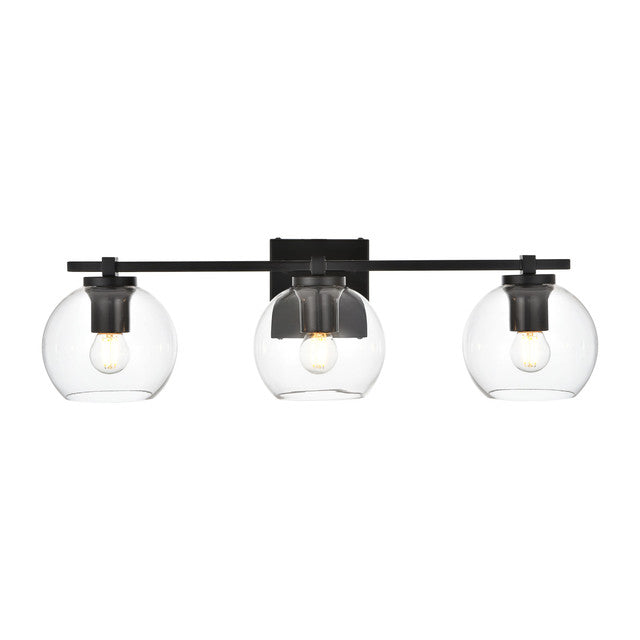 Elegant Lighting Juelz 3 Light 24" Vanity Light
