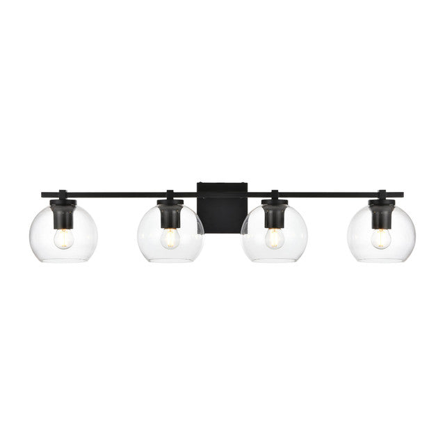 Elegant Lighting Juelz 4 Light 34" Vanity Light
