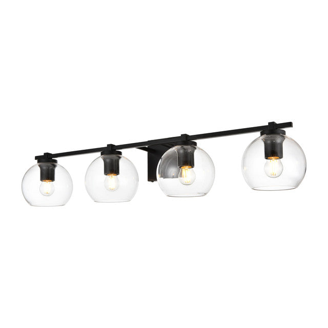 Elegant Lighting Juelz 4 Light 34" Vanity Light