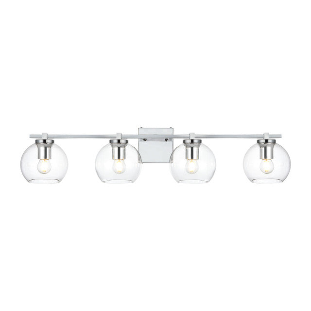 Elegant Lighting Juelz 4 Light 34" Vanity Light