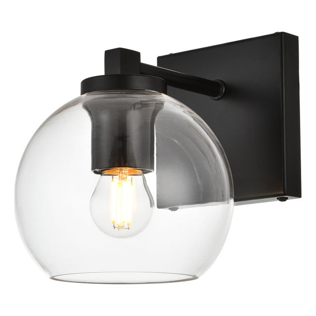 Elegant Lighting Juelz 1 Light 6" Vanity Light