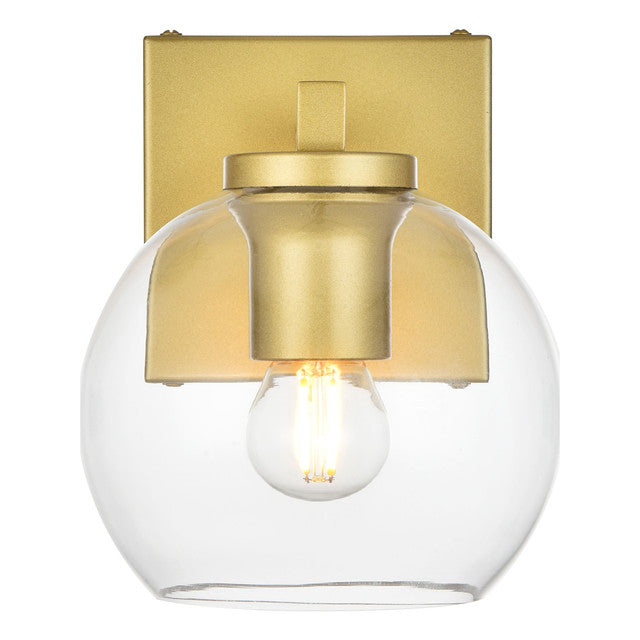 Elegant Lighting Juelz 1 Light 6" Vanity Light