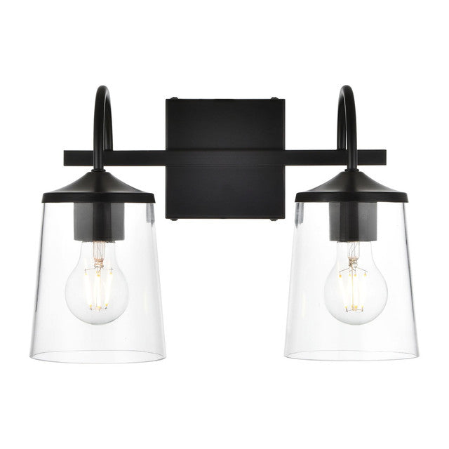 Elegant Lighting Avani 2 Light 14" Vanity Light