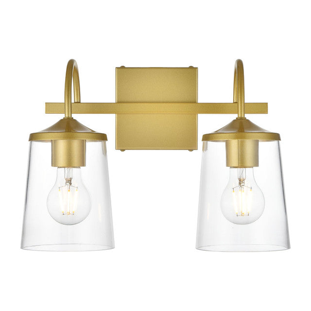 Elegant Lighting Avani 2 Light 14" Vanity Light