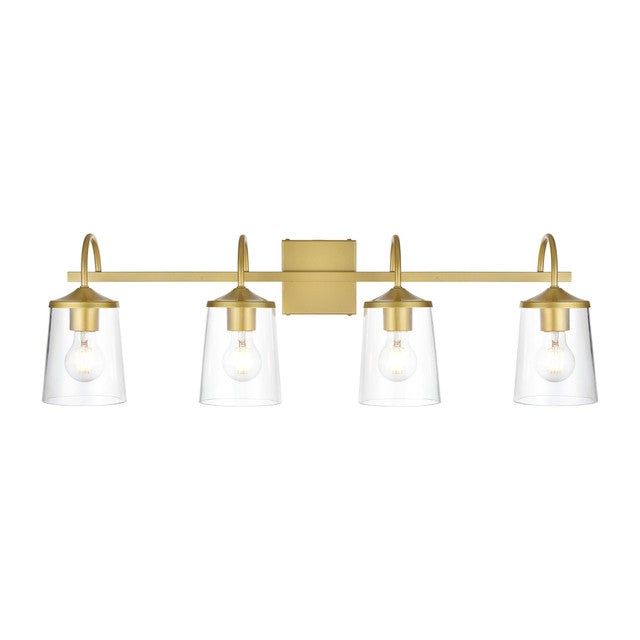 Elegant Lighting Avani 4 Light 33" Vanity Light