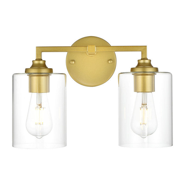 Elegant Lighting Mayson 2 Light 14" Vanity Light