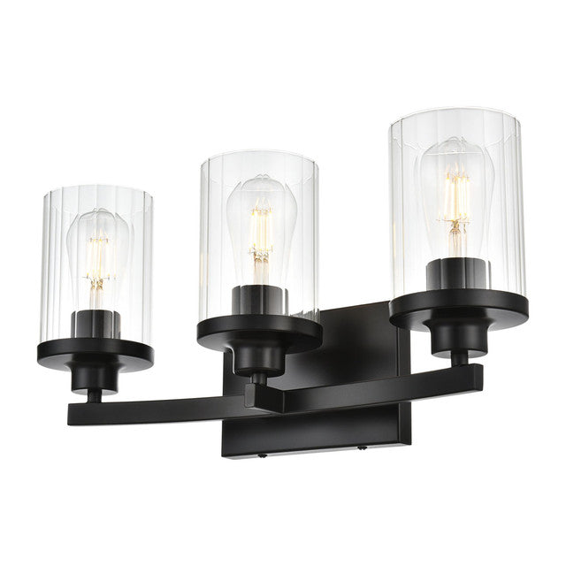 Elegant Lighting Saanvi 3 Light 18" Vanity Light