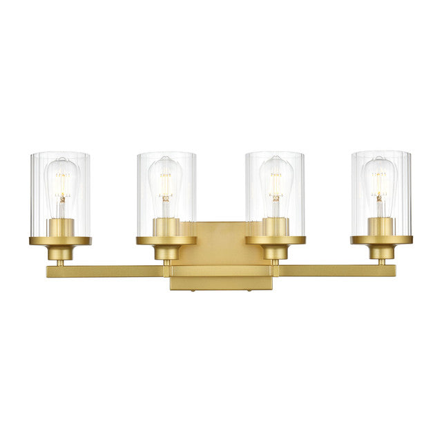 Elegant Lighting Saanvi 4 Light 25" Vanity Light