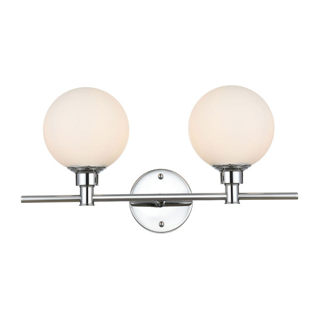 Elegant Lighting Cordelia 2 Light 19" Vanity Light