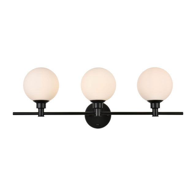 Elegant Lighting Cordelia 3 Light 28" Vanity Light