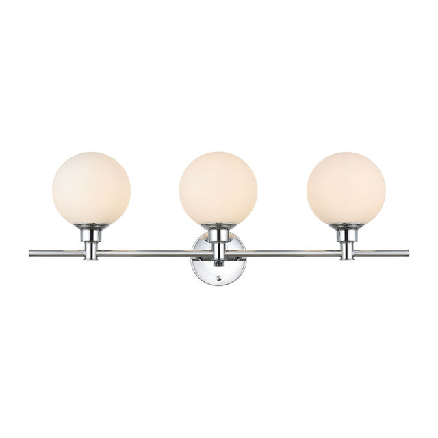 Elegant Lighting Cordelia 3 Light 28" Vanity Light