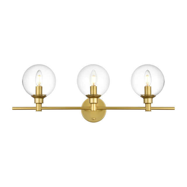 Elegant Lighting Jaelynn 3 Light 28" Vanity Light