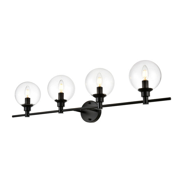 Elegant Lighting Jaelynn 4 Light 38" Vanity Light