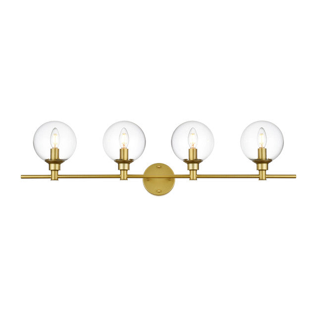 Elegant Lighting Jaelynn 4 Light 38" Vanity Light