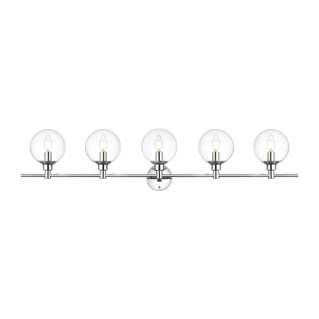 Elegant Lighting Jaelynn 5 Light 47" Vanity Light