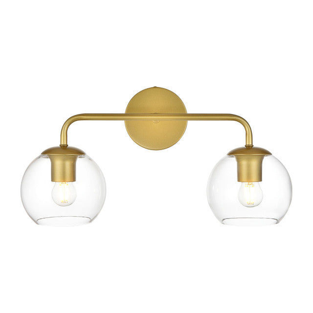 Elegant Lighting Genesis 2 Light 19" Vanity Light