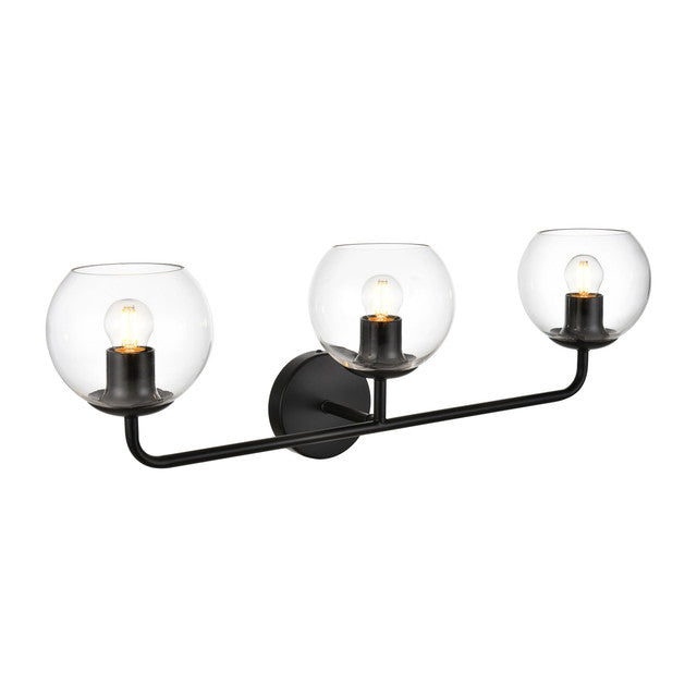 Elegant Lighting Genesis 3 Light 28" Vanity Light