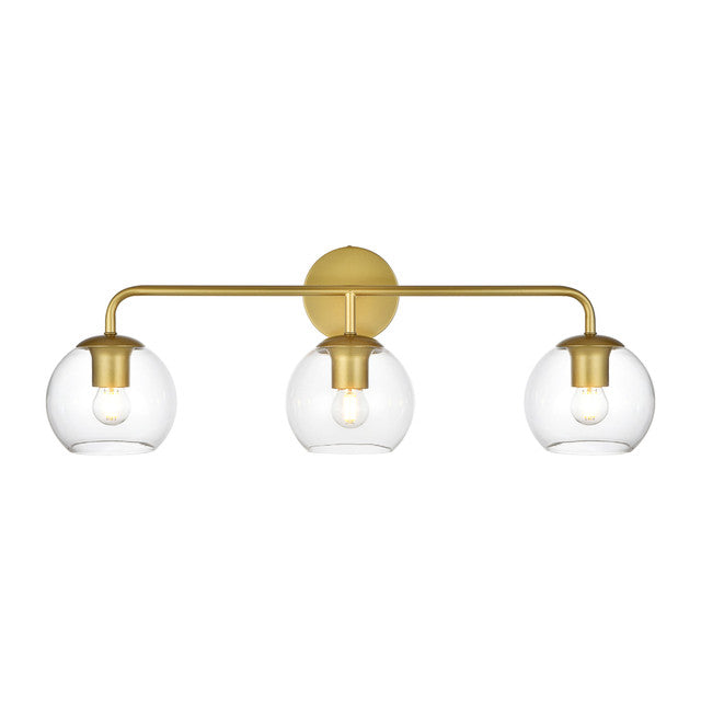 Elegant Lighting Genesis 3 Light 28" Vanity Light