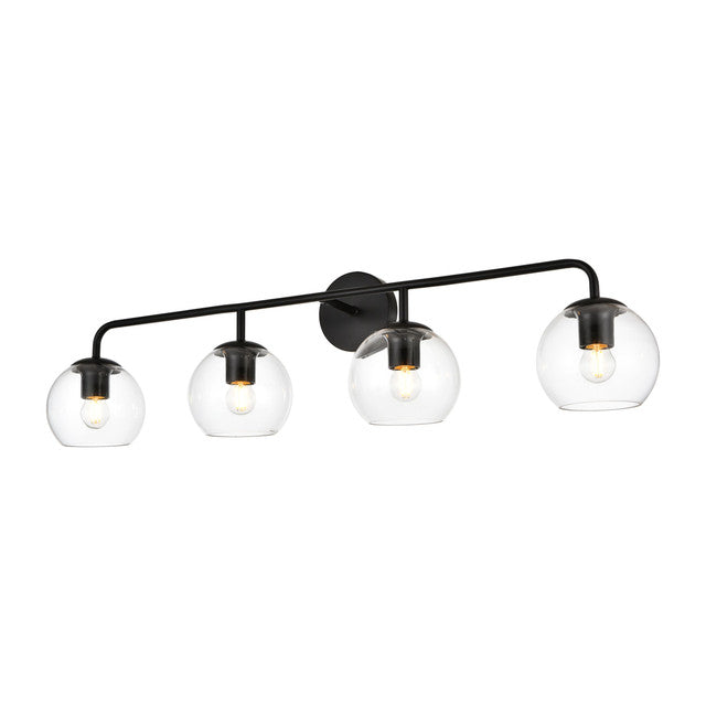 Elegant Lighting Genesis 4 Light 37" Vanity Light