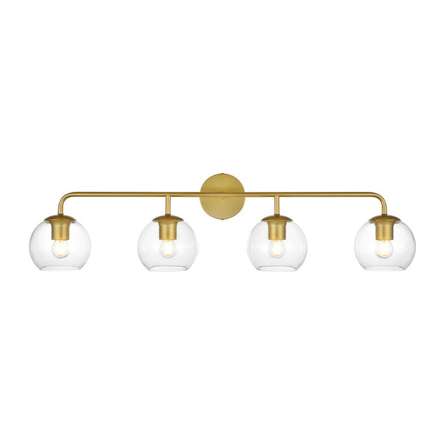 Elegant Lighting Genesis 4 Light 37" Vanity Light
