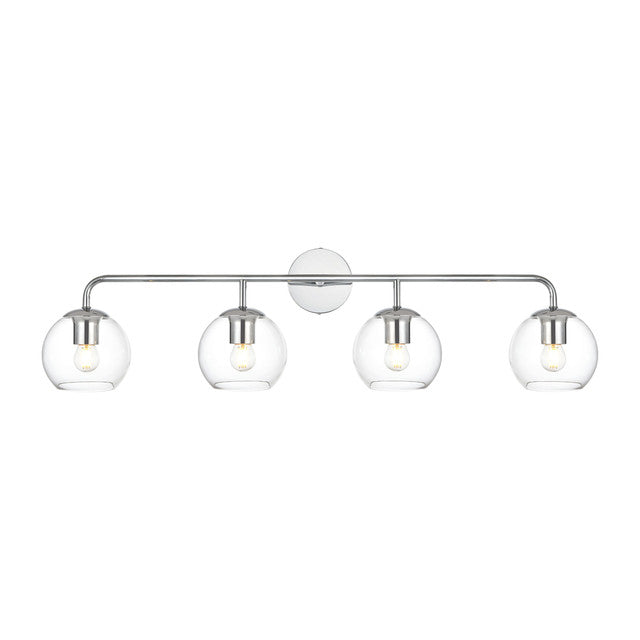 Elegant Lighting Genesis 4 Light 37" Vanity Light