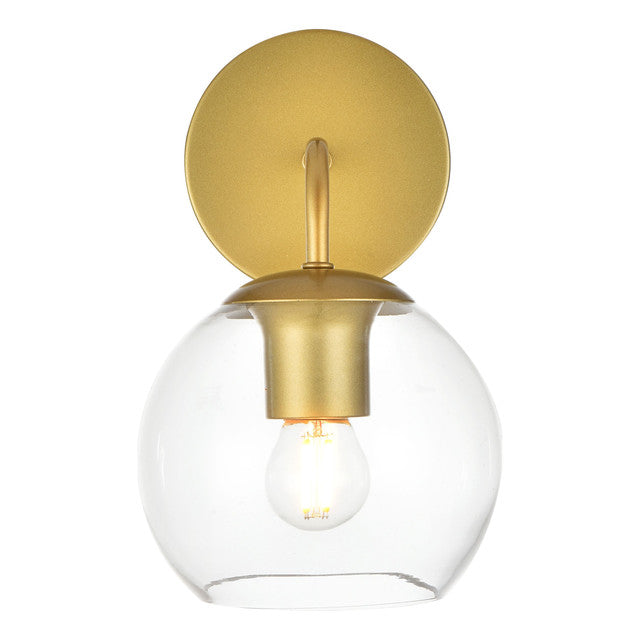 Elegant Lighting Genesis 1 Light 6" Vanity Light