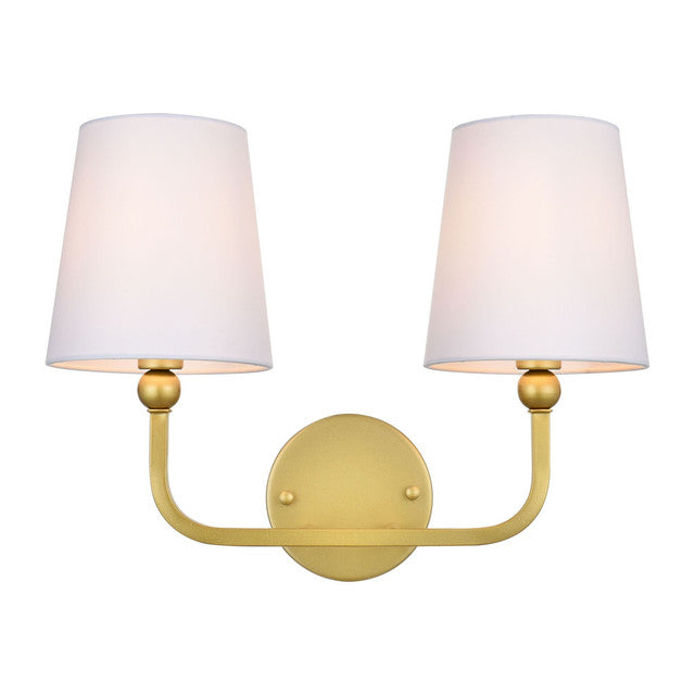 Elegant Lighting Colson 2 Light 16" Vanity Light