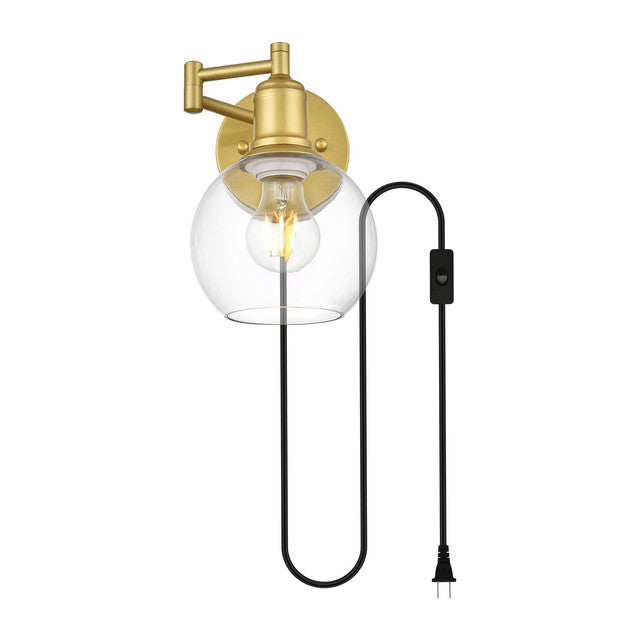 Elegant Lighting Caspian 6" Wall Sconce