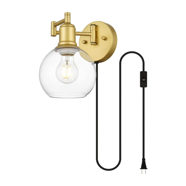 Elegant Lighting Caspian 6" Wall Sconce