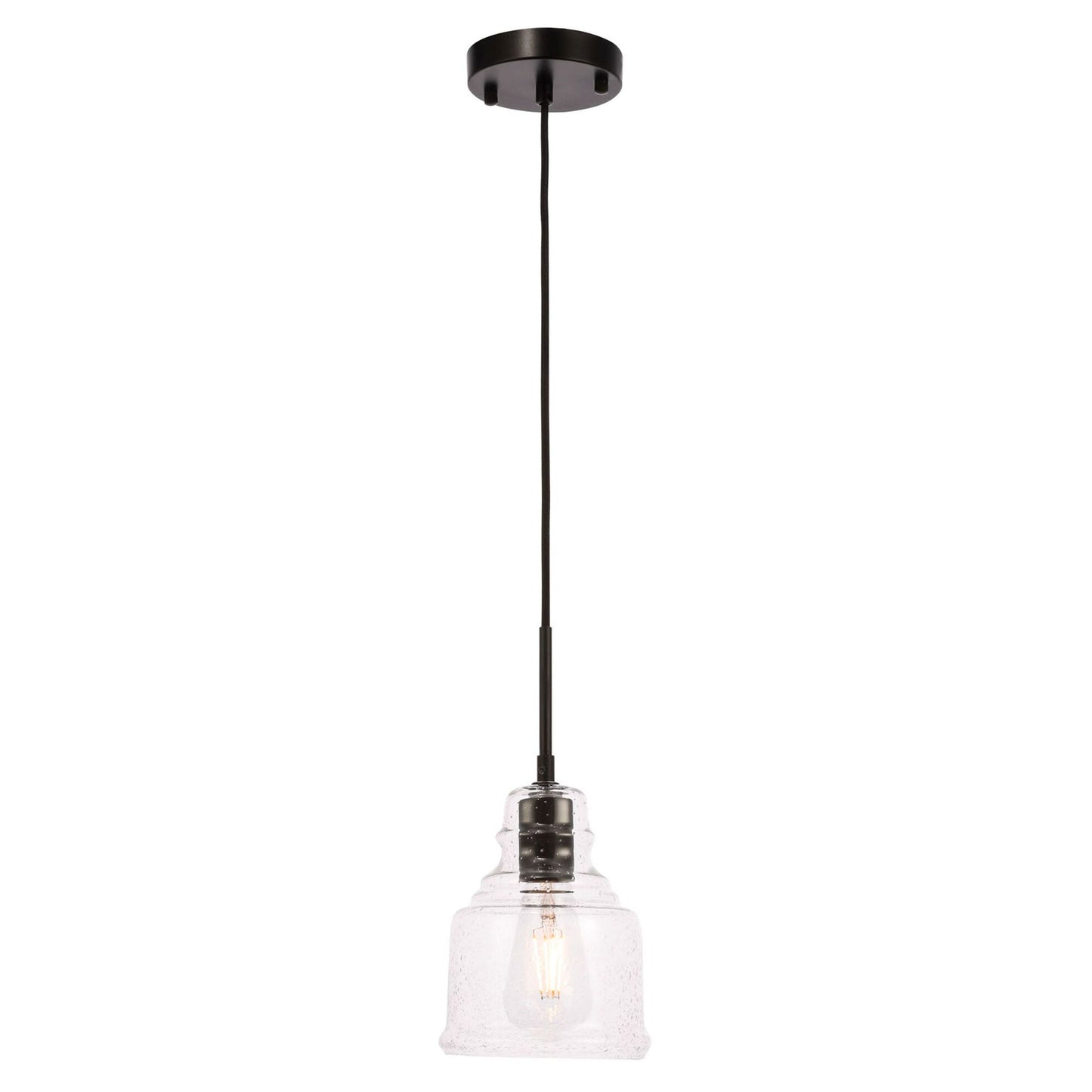 Elegant Lighting Pierce 1 Light 6" Pendant