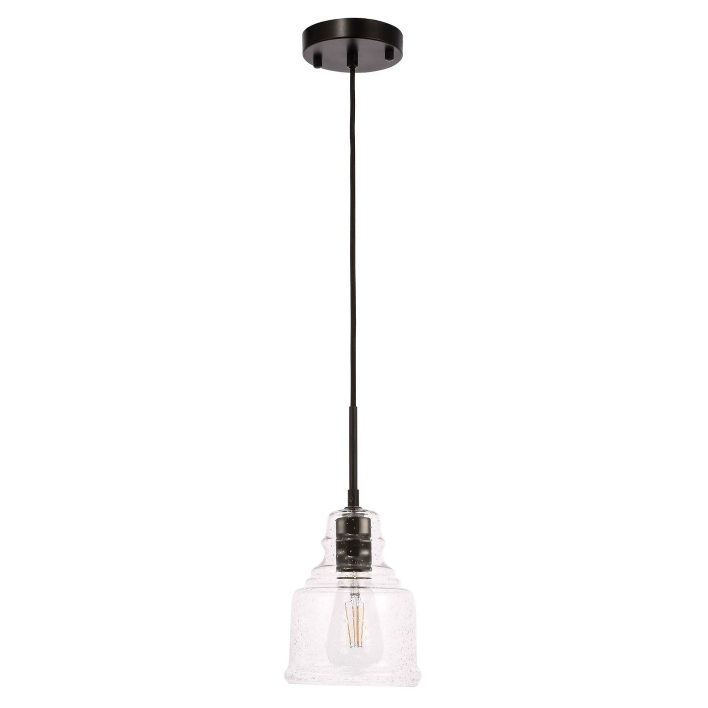 Elegant Lighting Pierce 1 Light 6" Pendant